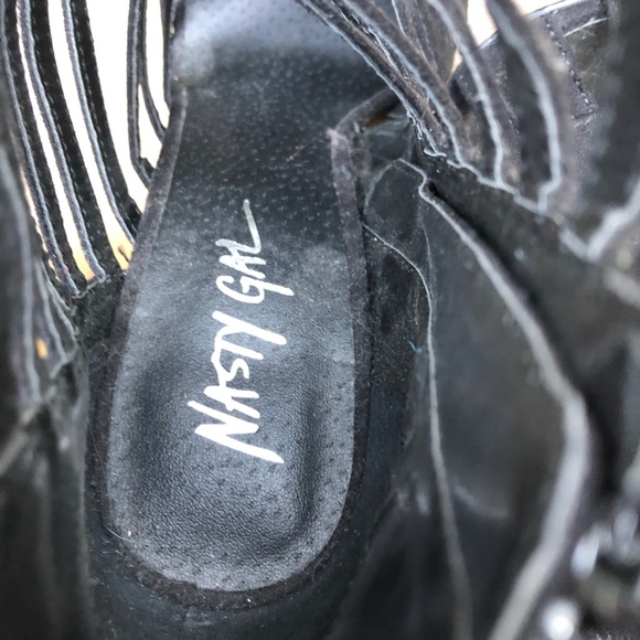 Nasty Gal "Get a Grip" Vegan Suede Stilettos - Picture 4 of 6